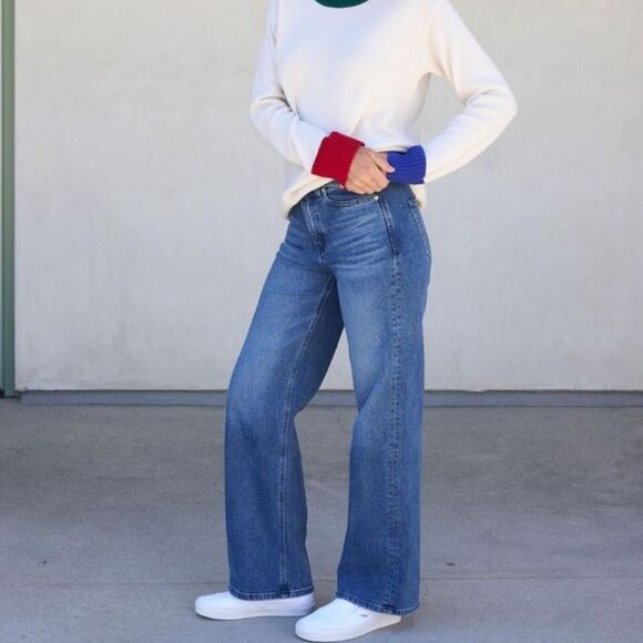 AYR the secret‎ sauce wide leg jeans in old school women’s petite 33 - Picture 2 of 12